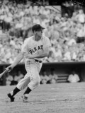 Pittsburgh Pirates' First Baseman Dale Long in Action