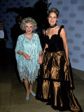Buy Comedian Phyllis Diller with Actress Sharon Stone at the Comedy Hall of Fame at AllPosters.com