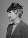 Buy Noted Deaf and Blind Ldr. Helen Keller Wearing Hat at AllPosters.com