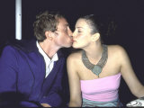 Buy Actress Liv Tyler and Singer Royston Langdon Kissing at Amfar Benefit at AllPosters.com