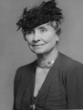 Buy Noted Deaf and Blind Ldr. Helen Keller Wearing Hat at AllPosters.com