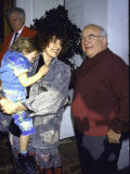 Actor Edward Asner and Girlfriend Carol Jean Vogelman