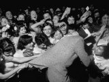 Singer Johnnie Ray, Bringing His Young Followers to the Brink of Frenzy