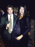 Buy Actor Robert Downy Jr. and Pregnant Wife Deborah Falconer at Premiere of Film "Heart's Soul" at AllPosters.com