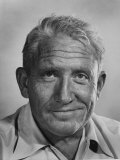 Actor Spencer Tracy During Time of Filming "Bad Day at Black Rock"