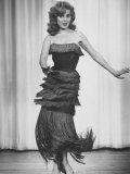 Actress-Dancer Abbe Lane Dancing an Authentic Cha-Cha