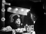 Buy Actor Charlie Chaplin Looking Putting on Makeup for Role as Animal Trainer in Film "Limelight" at AllPosters.com