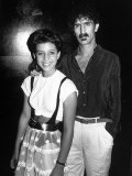 Buy Moon Unit Zappa and Father, Musician Frank Zappa at AllPosters.com