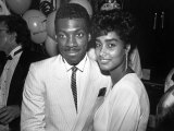 Buy Actor Comedian Eddie Murphy and Fiancee Lisa Figueroa at Mtv Music Video Awards at AllPosters.com