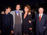 Actress Sophia Loren and Husband, Producer Carlo Ponti, with their Sons Edoardo and Carlo Jr
