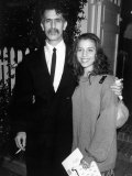 Buy Musician Frank Zappa and Daughter Moon Unit, Fundraiser for Presidential Candidate Michael Dukakis at AllPosters.com