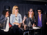 Members of the Rock Group Guns N' Roses Slash, Duff Mckagan, Axl Rose and Izzy Stradlin
Premium Photographic Print