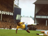 Buy Soccer Star Pele in Action During World Cup Competition at AllPosters.com