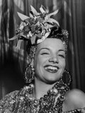 Brazilian Entertainer Carmen Miranda