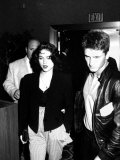 Buy Singer Madonna and Husband Sean Penn Walking to Seats at Tyson-Spinks Fight at AllPosters.com
