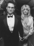 Actor Kurt Russell with Goldie Hawn Attending American Film Institute's 25th Anniversary Gala