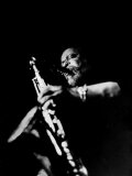 Jazz Musician, Gene Ammons Playing Saxophone