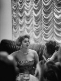 Actress Zsa Zsa Gabor at Prince Aly Khan's Party