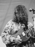 Barry Melton of Country Joe and the Fish Performing at Woodstock Music Festival