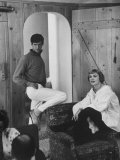 Buy Actor Anthony Perkins at Home of Paul Newman and His Wife Joanne Woodward at AllPosters.com