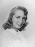 Smiling Portrait of Actress Janet Leigh