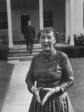 Mrs. President Dwight D. Eisenhower During Visit