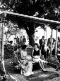 Buy Mrs. John F. Kennedy with Mrs. Indira Gandhi During Her Visit to India at AllPosters.com