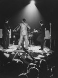 Singer Ricky Nelson and Band During a Performance