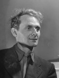 Buy British Literal Poet Stephen Spender, During the Geneva Peace Conference of Thought at AllPosters.com