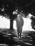 Composer Richard Strauss Out Walking