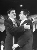 Buy Comedian Jerry Lewis Singing with His Partner Dean Martin, at the Copacabana at AllPosters.com