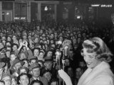 Singer Rosemary Clooney at the Premiere of Her Movie 