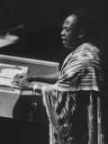 Kwame Nkrumah Speaking at United Nation General Assembly