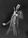 Singer Eddie Fisher at Night Club