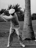 Golfer Ben Hogan, Demonstrating His Golf Drive