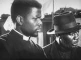 Buy Actor Sidney Poitier in Scene from Film "Cry the Beloved Country" at AllPosters.com