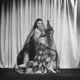 Egyptian Dance and Film Star Tahia Carioca Doing Belly Dance