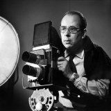 Portrait of Life Photographer Philippe Halsman at Work