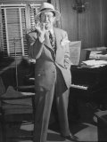 Comedian Phil Silvers Performing