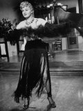Buy Actress Shelley Winters Dancing and Singing in Scene from Movie "East of Java" at AllPosters.com