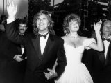 Married Actors Don Johnson and Melanie Griffith at Academy Awards