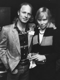 Married Actors Ed Harris and Amy Madigan at Party for Madigan's HBO TV Film 