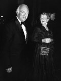 Former Television Network News Anchor Walter Cronkite and Wife Betsy
