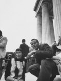 Harry Belafonte and Wife Julie at Prayer Pilgrimage for Freedom