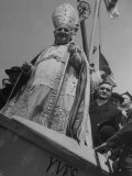Pope John XXIII Standing at Festival of Les St. Maries De La Mer