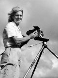 Life Photographer Margaret Bourke White at Work