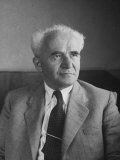 Portrait of David Ben-Gurion