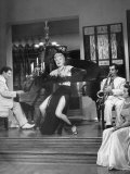 Buy Actress Shelley Winters Dancing and Singing in Scene from Movie "East of Java" at AllPosters.com