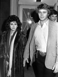 Singer Marie Osmond and Actor John Schneider Arriving at Funeral for Acting Teacher Lee Strasberg