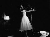 Singer Rosemary Clooney Performing on Stage